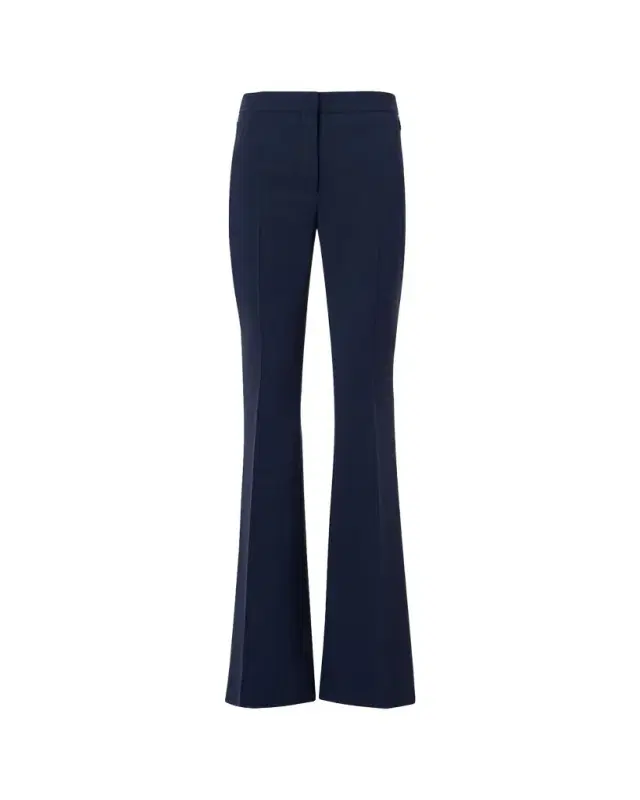 Farida Stretch Wool Bootcut Trousers Farida Stretch Wool Bootcut Trousers