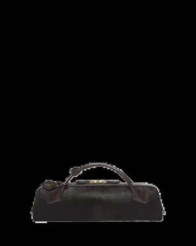 Alaïa Elongated Calf Hair Clutch Bag | Thumbnail 2 Alaïa Elongated Calf Hair Clutch Bag | Thumbnail 2