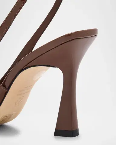 Stuart Weitzman Vinnie Patent Leather Ankle-Strap Pumps | Thumbnail 4 Stuart Weitzman Vinnie Patent Leather Ankle-Strap Pumps | Thumbnail 4