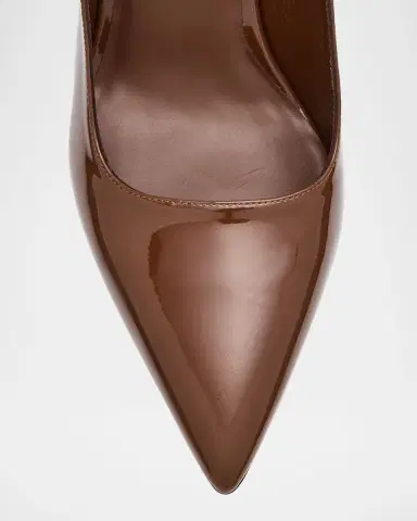Stuart Weitzman Vinnie Patent Leather Ankle-Strap Pumps | Thumbnail 5 Stuart Weitzman Vinnie Patent Leather Ankle-Strap Pumps | Thumbnail 5
