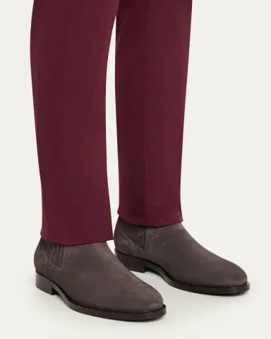 Brunello Cucinelli Men's Suede Chelsea Boots | Thumbnail 2 Brunello Cucinelli Men's Suede Chelsea Boots | Thumbnail 2