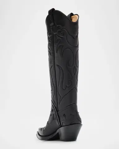 Gabriela Hearst Capitana Leather Western Boots | Thumbnail 8 Gabriela Hearst Capitana Leather Western Boots | Thumbnail 8
