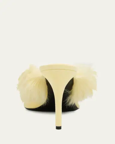 Alaïa 90mm Shearling and Leather Thong Sandals | Thumbnail 5 Alaïa 90mm Shearling and Leather Thong Sandals | Thumbnail 5