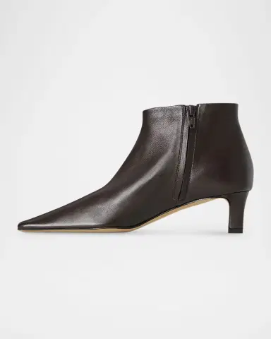 THE ROW Carla Nappa Leather Booties | Thumbnail 13 THE ROW Carla Nappa Leather Booties | Thumbnail 13