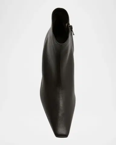 THE ROW Carla Nappa Leather Booties | Thumbnail 15 THE ROW Carla Nappa Leather Booties | Thumbnail 15