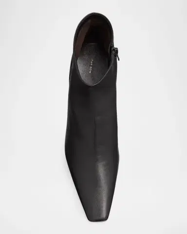 THE ROW Carla Nappa Leather Booties | Thumbnail 20 THE ROW Carla Nappa Leather Booties | Thumbnail 20
