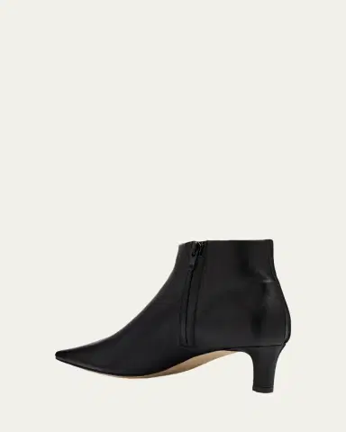 THE ROW Carla Nappa Leather Booties | Thumbnail 9 THE ROW Carla Nappa Leather Booties | Thumbnail 9