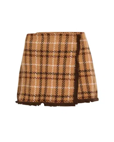 Cara Cara Jodi Plaid Wrap Skirt | Thumbnail 1 Cara Cara Jodi Plaid Wrap Skirt | Thumbnail 1