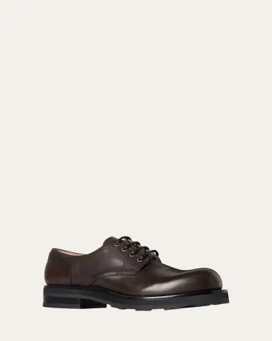 The Row Leather Derby Lug-Sole Shoes | Thumbnail 3 The Row Leather Derby Lug-Sole Shoes | Thumbnail 3