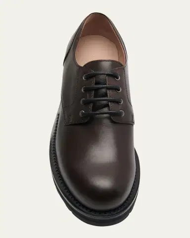 The Row Leather Derby Lug-Sole Shoes | Thumbnail 4 The Row Leather Derby Lug-Sole Shoes | Thumbnail 4