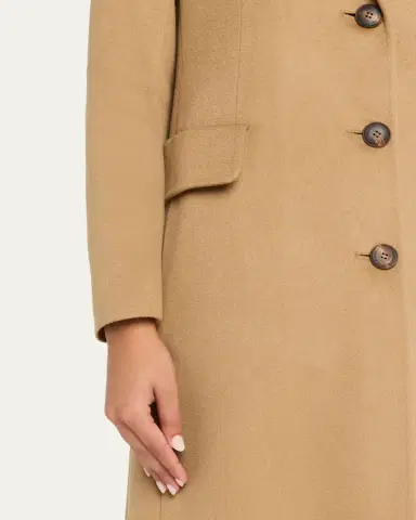 Fleurette Mia Italian Wool Maxi Coat | Thumbnail 5 Fleurette Mia Italian Wool Maxi Coat | Thumbnail 5