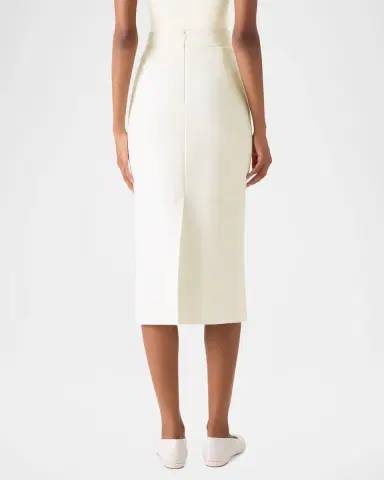 Akris Wool Crepe Midi Pencil Skirt | Thumbnail 15 Akris Wool Crepe Midi Pencil Skirt | Thumbnail 15