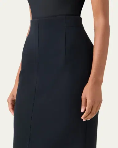 Akris Wool Crepe Midi Pencil Skirt | Thumbnail 5 Akris Wool Crepe Midi Pencil Skirt | Thumbnail 5