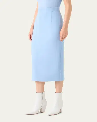 Akris Wool Crepe Midi Pencil Skirt | Thumbnail 8 Akris Wool Crepe Midi Pencil Skirt | Thumbnail 8