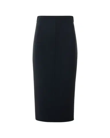 Akris Wool Crepe Midi Pencil Skirt | Thumbnail 1 Akris Wool Crepe Midi Pencil Skirt | Thumbnail 1