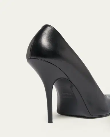 Balenciaga 90mm Avenue Leather Pointed-Toe Pumps | Thumbnail 5 Balenciaga 90mm Avenue Leather Pointed-Toe Pumps | Thumbnail 5