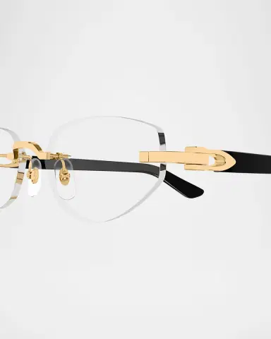 Cartier Metal Cat-Eye Optical Frames | Thumbnail 5 Cartier Metal Cat-Eye Optical Frames | Thumbnail 5