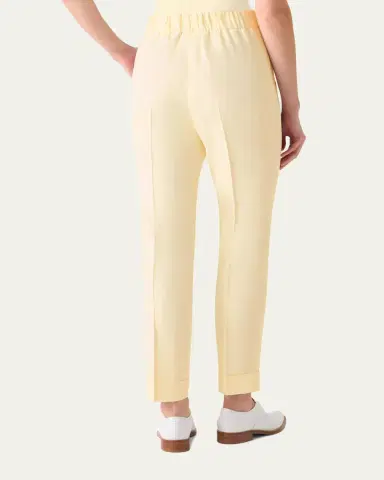 Akris Chris Crepe Tapered-Leg Ankle Trousers | Thumbnail 3 Akris Chris Crepe Tapered-Leg Ankle Trousers | Thumbnail 3