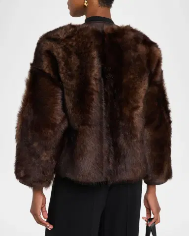 Loewe Lamb Shearling V-Neck Cardigan | Thumbnail 7 Loewe Lamb Shearling V-Neck Cardigan | Thumbnail 7