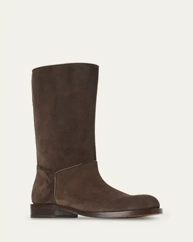 The Row Nobilis Suede Riding Boots | Thumbnail 2 The Row Nobilis Suede Riding Boots | Thumbnail 2
