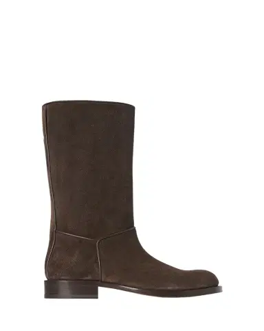 The Row Nobilis Suede Riding Boots | Thumbnail 1 The Row Nobilis Suede Riding Boots | Thumbnail 1