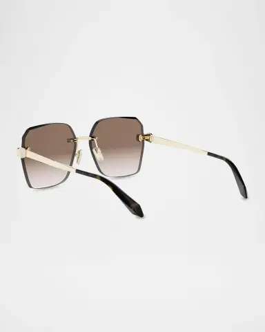 BVLGARI Serpenti Forever 58mm Square Sunglasses | Thumbnail 4 BVLGARI Serpenti Forever 58mm Square Sunglasses | Thumbnail 4