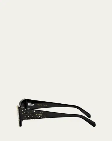 Celine Embellished Acetate Cat-Eye Sunglasses | Thumbnail 3 Celine Embellished Acetate Cat-Eye Sunglasses | Thumbnail 3