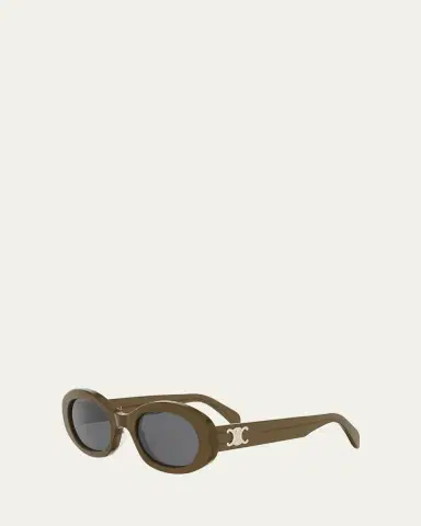 CELINE Triomphe 52mm Oval Sunglasses | Thumbnail 2 CELINE Triomphe 52mm Oval Sunglasses | Thumbnail 2