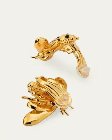 Oscar de la Renta Bee Stud Earrings | Thumbnail 4 Oscar de la Renta Bee Stud Earrings | Thumbnail 4