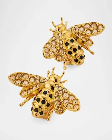 Oscar de la Renta Bee Stud Earrings | Thumbnail 6 Oscar de la Renta Bee Stud Earrings | Thumbnail 6