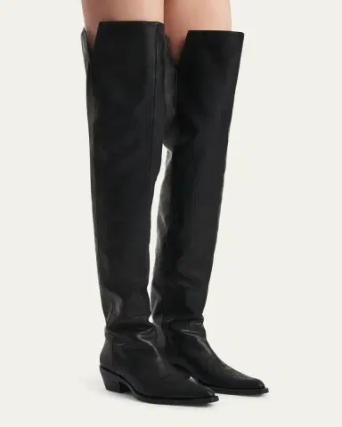 Khaite Clive Calfskin Over-The-Knee Boots | Thumbnail 6 Khaite Clive Calfskin Over-The-Knee Boots | Thumbnail 6