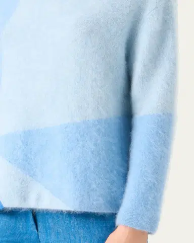 Akris Sunbeam Cloud Cashmere Crewneck Sweater | Thumbnail 5 Akris Sunbeam Cloud Cashmere Crewneck Sweater | Thumbnail 5