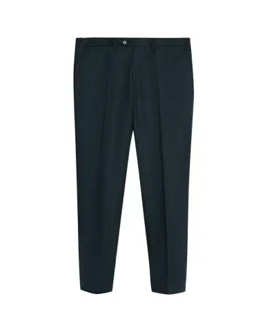 Kiton Men's Wool and Cashmere Flat-Front Pants | Thumbnail 1 Kiton Men's Wool and Cashmere Flat-Front Pants | Thumbnail 1