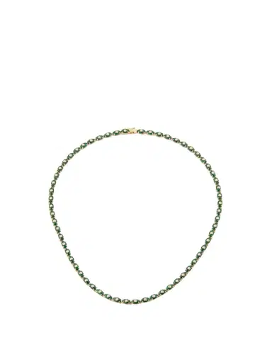 Sydney Evan Tiny Carved Malachite Evil Eye Necklace with Diamonds | Thumbnail 1 Sydney Evan Tiny Carved Malachite Evil Eye Necklace with Diamonds | Thumbnail 1