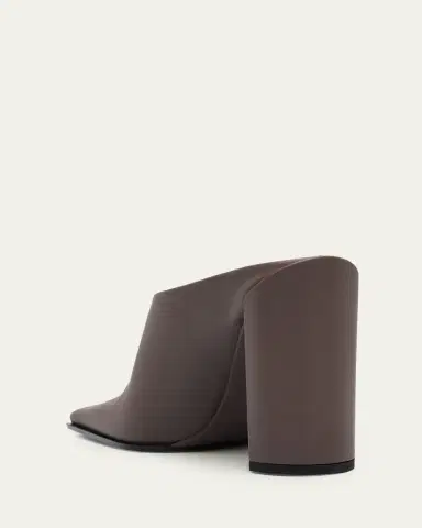 Alaïa Leather Square-Toe Mules | Thumbnail 8 Alaïa Leather Square-Toe Mules | Thumbnail 8