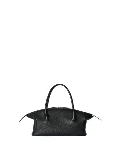 THE ROW Ewa Curved Top-Handle Bag in Leather | Thumbnail 1 THE ROW Ewa Curved Top-Handle Bag in Leather | Thumbnail 1