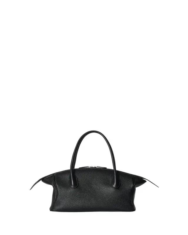 Ewa Curved Top-Handle Bag in Leather Ewa Curved Top-Handle Bag in Leather