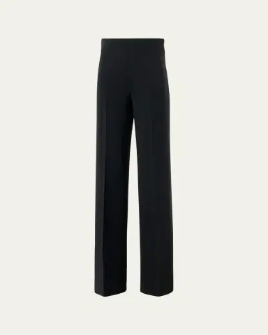 Akris Double-Face Wool Bootcut Trousers | Thumbnail 15 Akris Double-Face Wool Bootcut Trousers | Thumbnail 15
