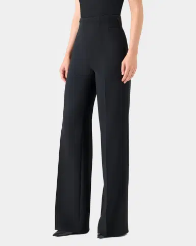 Akris Double-Face Wool Bootcut Trousers | Thumbnail 26 Akris Double-Face Wool Bootcut Trousers | Thumbnail 26