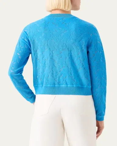 Akris Whitecaps Knit V-Neck Cardigan | Thumbnail 3 Akris Whitecaps Knit V-Neck Cardigan | Thumbnail 3