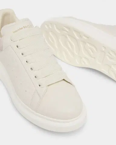 McQueen Oversized Leather Sneakers | Thumbnail 4 McQueen Oversized Leather Sneakers | Thumbnail 4