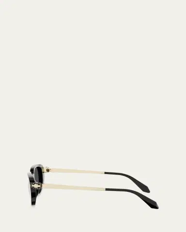 BVLGARI Serpenti Forever 50mm Oval Acetate & Metal Sunglasses | Thumbnail 3 BVLGARI Serpenti Forever 50mm Oval Acetate & Metal Sunglasses | Thumbnail 3