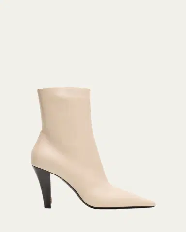 Saint Laurent Jill Leather Booties | Thumbnail 6 Saint Laurent Jill Leather Booties | Thumbnail 6