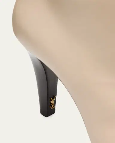 Saint Laurent Jill Leather Booties | Thumbnail 10 Saint Laurent Jill Leather Booties | Thumbnail 10