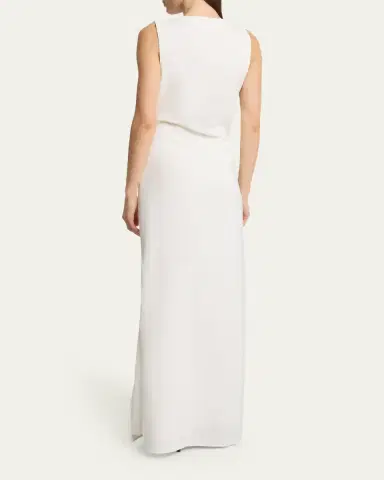 Proenza Schouler Indria Matte Double Crepe Dress | Thumbnail 3 Proenza Schouler Indria Matte Double Crepe Dress | Thumbnail 3
