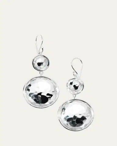 Ippolita 925 Classico Medium Hammered Snowman Earrings | Thumbnail 2 Ippolita 925 Classico Medium Hammered Snowman Earrings | Thumbnail 2