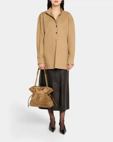 Saint Laurent Jamie 4.3 Medium YSL Tote Bag in Suede | Thumbnail 14 Saint Laurent Jamie 4.3 Medium YSL Tote Bag in Suede | Thumbnail 14