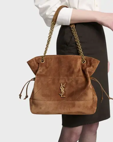 Saint Laurent Jamie 4.3 Medium YSL Tote Bag in Suede | Thumbnail 16 Saint Laurent Jamie 4.3 Medium YSL Tote Bag in Suede | Thumbnail 16