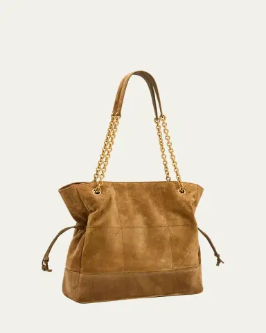 Saint Laurent Jamie 4.3 Medium YSL Tote Bag in Suede | Thumbnail 3 Saint Laurent Jamie 4.3 Medium YSL Tote Bag in Suede | Thumbnail 3