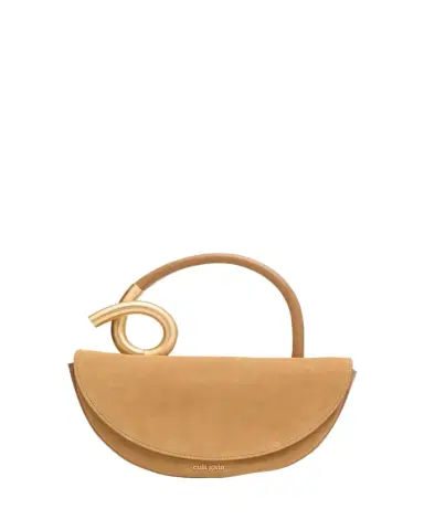 Cult Gaia Azariah Coil Leather Top-Handle Bag | Thumbnail 1 Cult Gaia Azariah Coil Leather Top-Handle Bag | Thumbnail 1